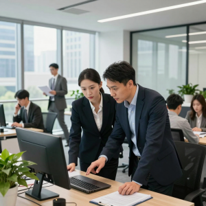 AI生成的办公风格照片