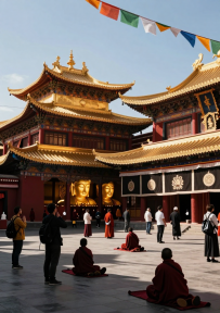 西安广仁寺与青龙寺